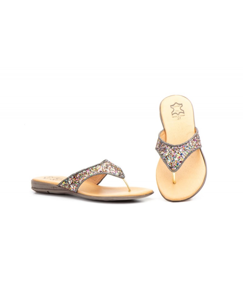 Women's Glitter Multi Slide Sandal 30244,95 €