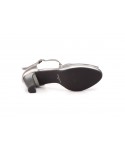 Women's Sandals Gray Leather Buckle Platform 302549,95 €