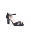 Women's Leather Sandals with Heel and Platform 302849,95 €