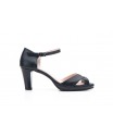 Women's Leather Sandals with Heel and Platform 302849,95 €