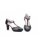 Women's Navy Blue Laser Leather Shoes 302949,95 €