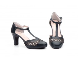 Women's Navy Blue Laser Leather Shoes 302949,95 €