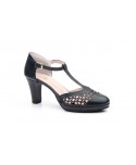 Women's Navy Blue Laser Leather Shoes 302949,95 €