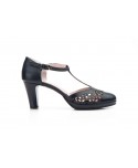 Women's Navy Blue Laser Leather Shoes 302949,95 €