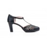 Women's Navy Blue Laser Leather Shoes 302949,95 €