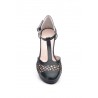 Women's Navy Blue Laser Leather Shoes 302949,95 €