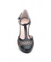 Women's Navy Blue Laser Leather Shoes 302949,95 €