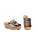 Women's Leather Sandals Gray GEL 305644,95 €
