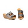 Women's Leather Sandals Gray GEL 305644,95 €