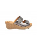 Women's Leather Sandals Gray GEL 305644,95 €