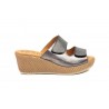Women's Leather Sandals Gray GEL 305644,95 €