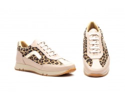 Deportivos Mujer Piel Leopardo Beige 3155 54,95 €
