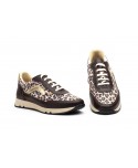Deportivos Mujer Piel Leopardo Beige 3155 54,95 €
