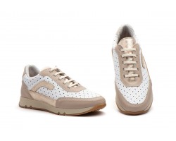 Deportivos Mujer Piel Beige Cordones 3161 54,95 €