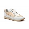 Deportivos Mujer Piel Platino Blanco Cordones 3163 54,95 €