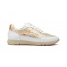 Deportivos Mujer Piel Platino Blanco Cordones 3163 54,95 €