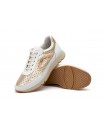 Deportivos Mujer Piel Platino Blanco Cordones 3163 54,95 €