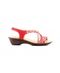 Women's Braided Leather Sandals Metallic Elastic Wedge 32344,95 €