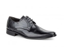 Zapatos Hombre Piel Negro Cordones Suela de Cuero 3239 3239 69,95 €