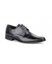 Zapatos Hombre Piel Negro Cordones Suela de Cuero 3239 3239 69,95 €
