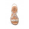 Sandalias Mujer Piel Oro Glitter Planta GEL 325G 44,95 €