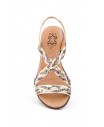 Sandalias Mujer Piel Oro Glitter Planta GEL 325G 44,95 €