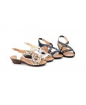Sandalias Mujer Piel Oro Glitter Planta GEL 325G 44,95 €