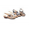 Sandalias Mujer Piel Oro Glitter Planta GEL 325G 44,95 €