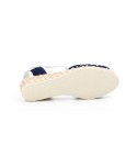 Jute Women Canvas Wedge Heel with Buckle and Polka Dots 38544,95 €