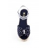Jute Women Canvas Wedge Heel with Buckle and Polka Dots 38544,95 €