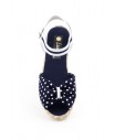 Jute Women Canvas Wedge Heel with Buckle and Polka Dots 38544,95 €