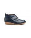 Boot Woman Leather Black Brown Red Taupe Velcro Type JAM-39739,90 €
