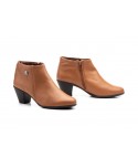Botines Mujer Piel Tacón Cremallera 417 54,95 €