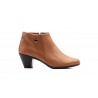 Botines Mujer Piel Tacón Cremallera 417 54,95 €