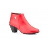 Women's Leather Ankle Boots with Heel and Zipper 41754,95 €