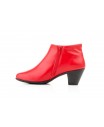 Women's Leather Ankle Boots with Heel and Zipper 41754,95 €