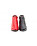 Women's Leather Ankle Boots with Heel and Zipper 41754,95 €