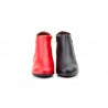 Women's Leather Ankle Boots with Heel and Zipper 41754,95 €