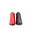 Women's Leather Ankle Boots with Heel and Zipper 41754,95 €