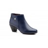 Women's Leather Ankle Boots with Heel and Zipper 41754,95 €