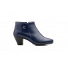Women's Leather Ankle Boots with Heel and Zipper 41754,95 €