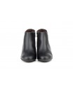 Women's Leather Ankle Boots with Heel and Zipper 41754,95 €