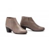 Women's Leather Ankle Boots with Heel and Zipper 41754,95 €