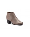 Women's Leather Ankle Boots with Heel and Zipper 41754,95 €