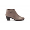 Women's Leather Ankle Boots with Heel and Zipper 41754,95 €