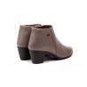 Women's Leather Ankle Boots with Heel and Zipper 41754,95 €