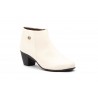 Women's Leather Ankle Boots with Heel and Zipper 41754,95 €