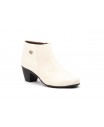 Women's Leather Ankle Boots with Heel and Zipper 41754,95 €