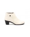 Women's Leather Ankle Boots with Heel and Zipper 41754,95 €