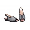 Sandalias Mujer Piel Negro 496 496 49,95 €